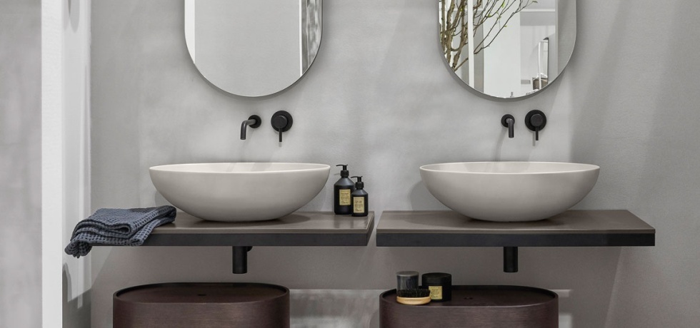Italian Home Reno Bathroom Sink Bacinella Cielo Ceramica