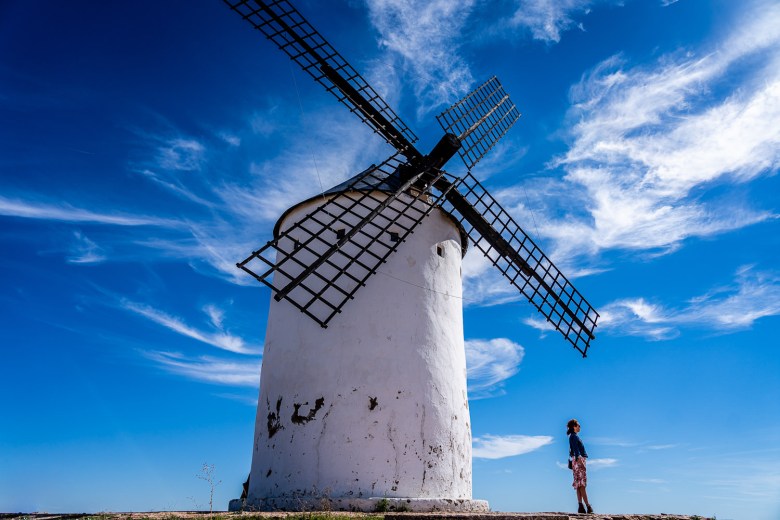 Spanish Windmills that inspired Don Quixote.